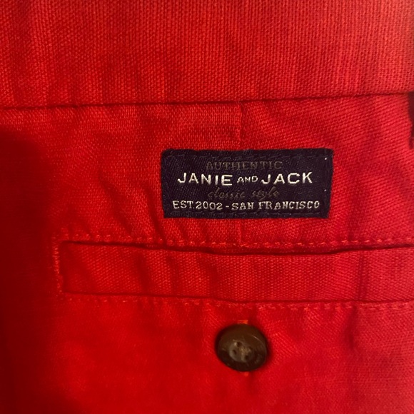 Red Janie and Jack Toddler Shorts (2T) - Picture 6 of 8
